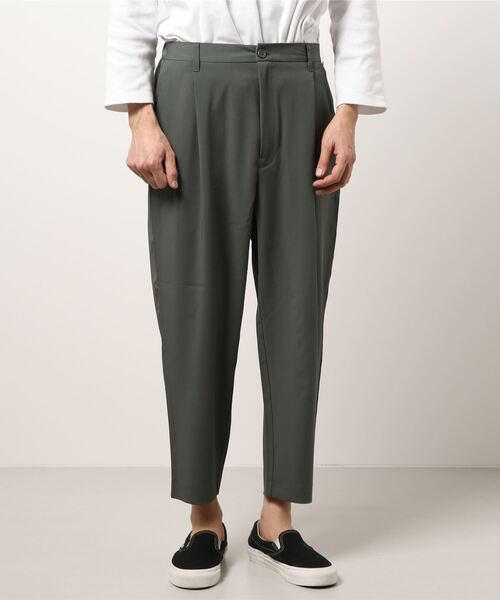 STYLEBLOCK（スタイルブロック）の「T-100ワイドテーパードパンツ（その他パンツ・メンズ・ベージュ/グリーン/ブラック/ブルー・L/M/LL）」の3枚目の写真