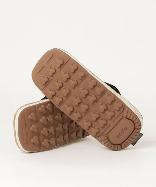 BEAVER(ビーバー)の「goyemon/ゴエモン unda Light/Black ウンダ 雲駄 サンダル(サンダル・メンズ・ブラック・MEDIUM/SMALL/LARGE)」の4枚目の写真