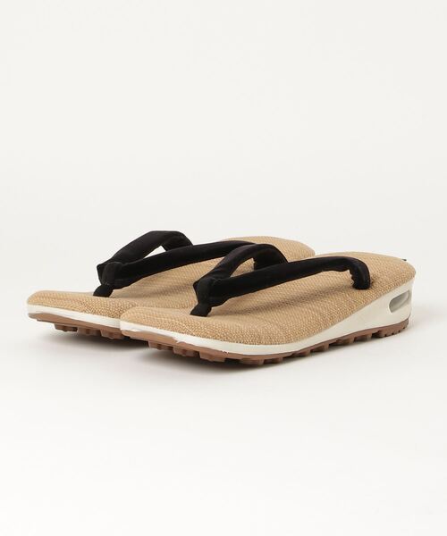 BEAVER(ビーバー)の「goyemon/ゴエモン unda Light/Black ウンダ 雲駄 サンダル(サンダル・メンズ・ブラック・MEDIUM/SMALL/LARGE)」の2枚目の写真