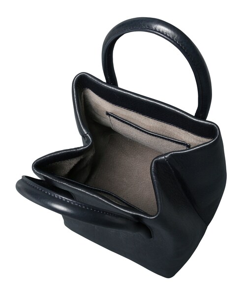 HIROFU(ヒロフ)の「【カンノーロ】レザートートバッグ S 本革 ミニバッグ(トートバッグ・レディース・ライトグレー系/グレー系6/ネイビー系6/ピンク系その他2・01)」の9枚目の写真