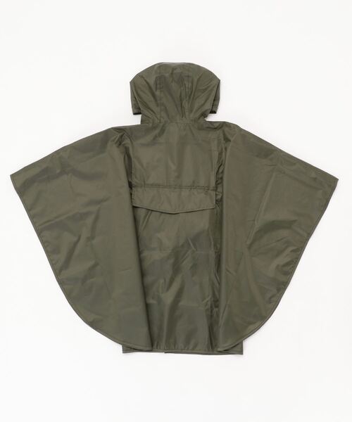 Lee（リー）の「Lee/リー　キッズ　レインポンチョ（レインコート/ポンチョ・キッズ・カーキ/ピンク/サックスブルー/オレンジ・SMALL）」の5枚目の写真