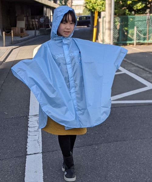 Lee（リー）の「Lee/リー　キッズ　レインポンチョ（レインコート/ポンチョ・キッズ・カーキ/ピンク/サックスブルー/オレンジ・SMALL）」の19枚目の写真