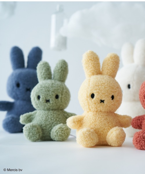 Miffy( ミッフィー)の「ミッフィー Recycle Teddy 23cm リサイクルテディ ぬいぐるみ(おもちゃ・レディース・ホワイト/ピンク/ブルー/イエロー・フリー)」の16枚目の写真