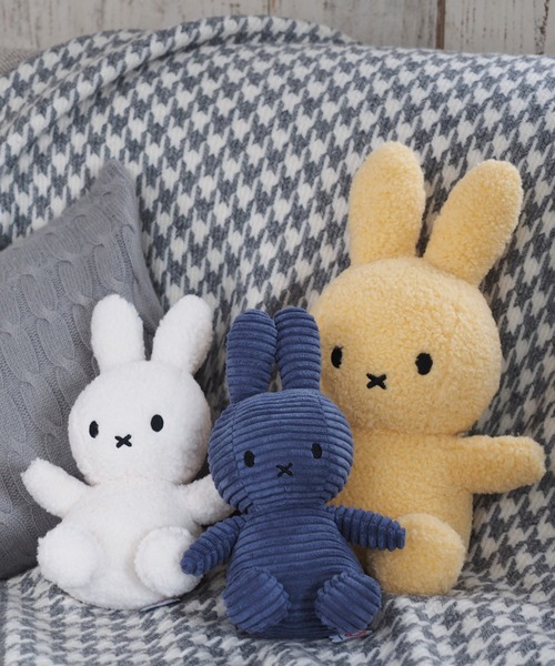 Miffy( ミッフィー)の「ミッフィー Recycle Teddy 23cm リサイクルテディ ぬいぐるみ(おもちゃ・レディース・ホワイト/ピンク/ブルー/イエロー・フリー)」の15枚目の写真