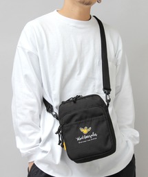 Mark Gonzales | Mark Gonzales / マークゴンザレス / 600D リップストップ / 縦型 ミニショルダー / ボックス型(ショルダーバッグ)