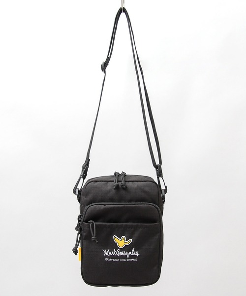 Mark Gonzales（マーク・ゴンザレス）の「600D リップストップ / 縦型 ミニショルダー / ボックス型（ショルダーバッグ・メンズ・ブラック・FREE）」の8枚目の写真