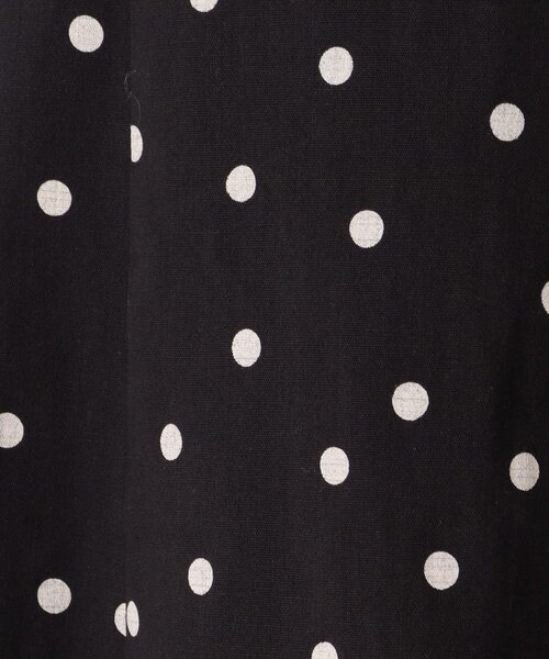 pink adobe(ピンクアドベ)の「◆【M-L】ドット柄サスペンダー付きロングスカート(スカート・レディース・ブラック系5/ベージュ系9/アイボリー系5・40/38)」の8枚目の写真