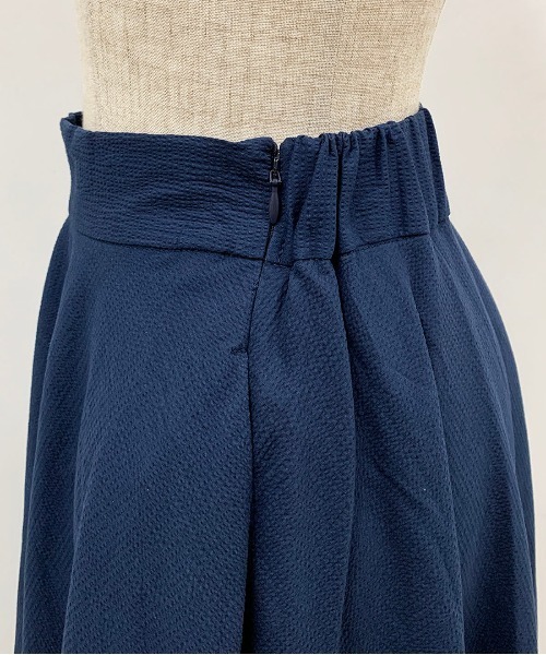 PICCIN（ピッチン）の「ウォッシャブルエアリーフレアスカート（スカート・レディース・オフホワイト/ベージュ/ネイビー・M）」の9枚目の写真