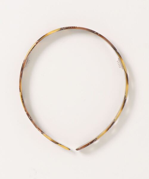 SLOBE IENA(スローブイエナ)の「【NP CREATION/エヌピークリエイション】 細カチューシャ(カチューシャ・レディース・ブラック/ベージュ/その他・FREE)」の5枚目の写真