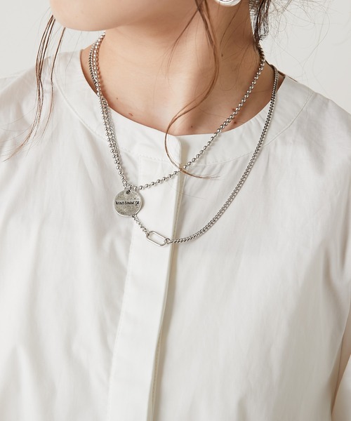 Chico(チコ)の「5分袖ランダムティアードチュニック(チュニック・レディース・ホワイト/ブラック/パープル/パープル系その他・FREE)」の19枚目の写真