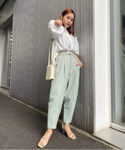 Ameri（アメリ）の「GENTLE TUNIC SHIRT（シャツ/ブラウス