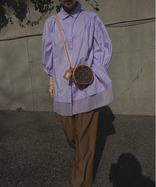 Ameri シャツ Ameri（アメリ）の「GENTLE TUNIC SHIRT（シャツ/ブラウス