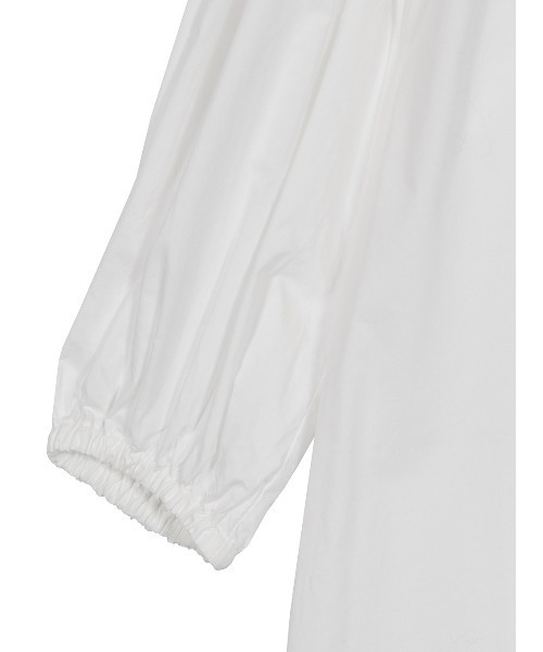 Ameri(アメリ)の「GENTLE TUNIC SHIRT(シャツ/ブラウス・レディース・ホワイト/ラベンダー/ブラック・FREE)」の21枚目の写真