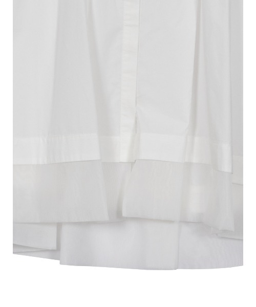 Ameri(アメリ)の「GENTLE TUNIC SHIRT(シャツ/ブラウス・レディース・ホワイト/ラベンダー/ブラック・FREE)」の13枚目の写真