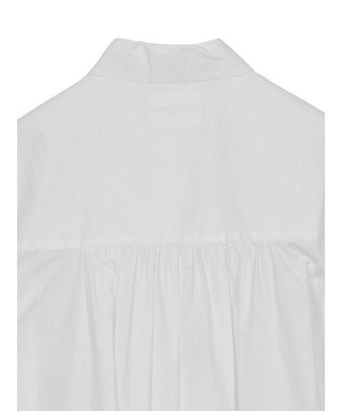 Ameri(アメリ)の「GENTLE TUNIC SHIRT(シャツ/ブラウス・レディース・ホワイト/ラベンダー/ブラック・FREE)」の18枚目の写真