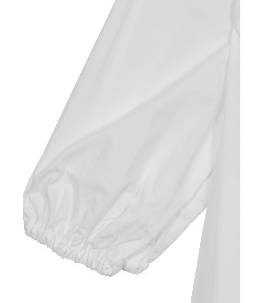 Ameri(アメリ)の「GENTLE TUNIC SHIRT(シャツ/ブラウス・レディース・ホワイト/ラベンダー/ブラック・FREE)」の8枚目の写真