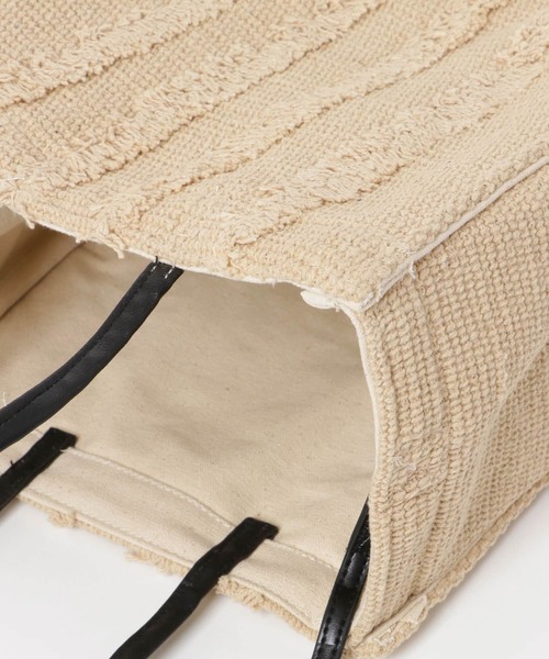 Lilas Campbell(リラキャンベル)の「【別注】 Lilas Campbell×DOORS 2WAYバッグ(ハンドバッグ・レディース・ブラック系その他/ホワイト系その他・ONE)」の10枚目の写真