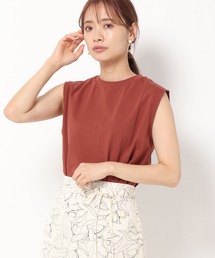 mysty woman | ラウンドテールノースリプルオーバー 945016(Tシャツ/カットソー)