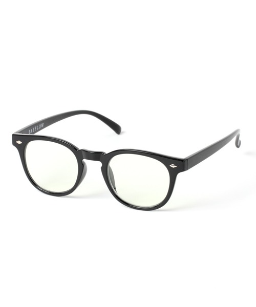 BAYFLOW(ベイフロー)の「ウエリントンPCメガネ(メガネ・メンズ・ブラック・FREE)」の1枚目の写真