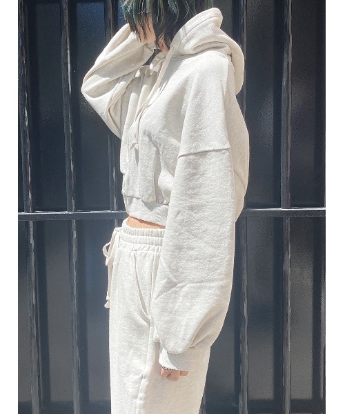 one way（ワンウェイ）の「【oneway Jeans】タイダイジップパーカー（パーカー・レディース・ライトグレー/グレー/ダークブルー/ライトパープル・FREE）」の15枚目の写真