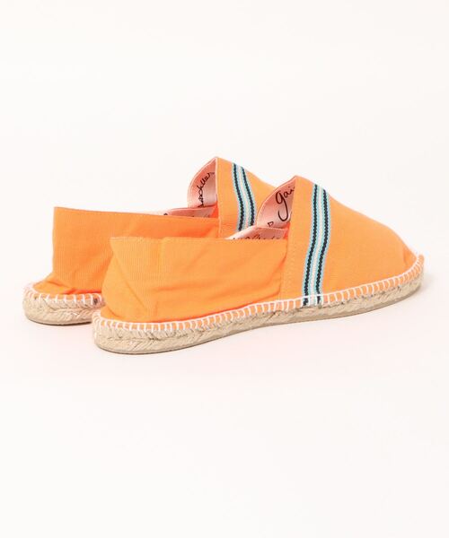GAIMO（ガイモ）の「GAIMO / ALPARGATA / カジュアルエスパドリーユシューズ（スリッポン・レディース・オレンジ・36/39/38/37/35）」の3枚目の写真