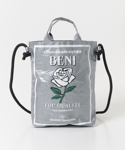 wiffle（ウィッフル）の「『別注』wiffle×Sonny Label　2WAY RICEBAG（ショルダーバッグ・メンズ・シルバー/クリア・FREE）」の4枚目の写真