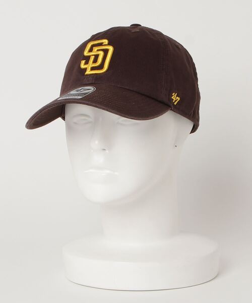'47（フォーティーセブン）の「【47Brand】'Padres '47 CLEAN UP（キャップ・メンズ・ブラウン・O/S）」の3枚目の写真