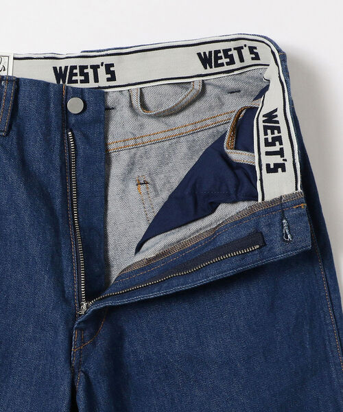 WESTOVERALLS(ウエストオーバーオールズ)の「WESTOVERALLS / 802S Denim(デニムパンツ・メンズ・ブラック/インディゴブルー/ブルー・32inch/30inch/28inch/34inch)」の9枚目の写真