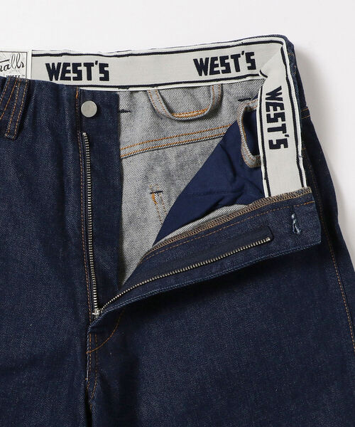 WESTOVERALLS(ウエストオーバーオールズ)の「WESTOVERALLS / 802S Denim(デニムパンツ・メンズ・ブラック/インディゴブルー/ブルー・32inch/30inch/28inch/34inch)」の14枚目の写真