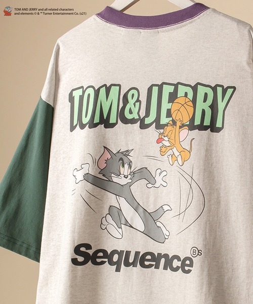 TOM&JERRY トムとジェリー 80s vintege オーバーサイズ　レア 新品 ニブルス タフィー トムとジェリー Tシャツ メンズ