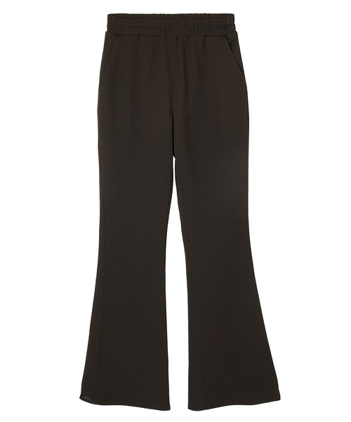 X-girl（エックスガール）の「JACQUARD JERSEY FLARE PANTS（その他パンツ・レディース・ブラウン/グリーン・S/M/XS）」の16枚目の写真