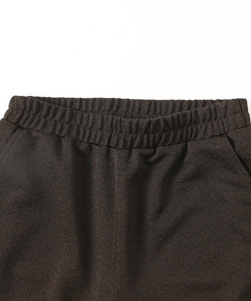 X-girl（エックスガール）の「JACQUARD JERSEY FLARE PANTS（その他パンツ・レディース・ブラウン/グリーン・S/M/XS）」の19枚目の写真