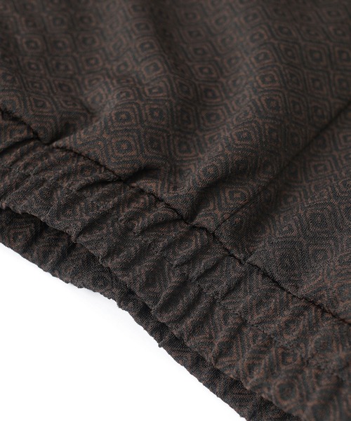 X-girl（エックスガール）の「JACQUARD JERSEY FLARE PANTS（その他パンツ・レディース・ブラウン/グリーン・S/M/XS）」の22枚目の写真