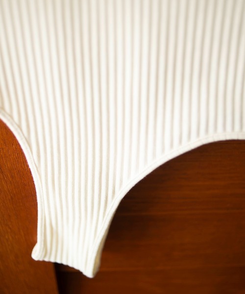 ONEME(ワンム)の「ONEME Organic cotton Rib Tanktop(タンクトップ・レディース・ホワイト系その他・FREE)」の11枚目の写真