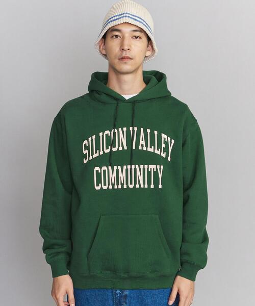 BEAUTY&YOUTH UNITED ARROWS（ビューティーアンドユースユナイテッドアローズ）の「【WEB限定】by レタード エア スウェット パーカー（パーカー・メンズ・ライトグレー/ブラック/ベージュ/ケリー・S/M/L）」の5枚目の写真