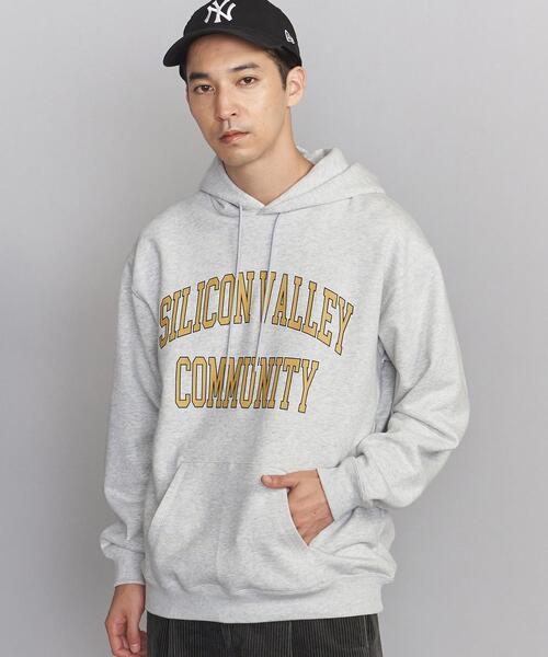 BEAUTY&YOUTH UNITED ARROWS（ビューティーアンドユースユナイテッドアローズ）の「【WEB限定】by レタード エア スウェット パーカー（パーカー・メンズ・ライトグレー/ブラック/ベージュ/ケリー・S/M/L）」の16枚目の写真