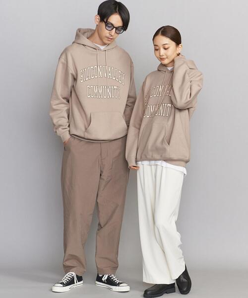 BEAUTY&YOUTH UNITED ARROWS（ビューティーアンドユースユナイテッドアローズ）の「【WEB限定】by レタード エア スウェット パーカー（パーカー・メンズ・ライトグレー/ブラック/ベージュ/ケリー・S/M/L）」の22枚目の写真