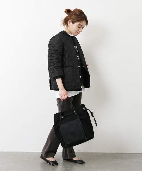 Traditional Weatherwear(トラディショナルウェザーウェア)の「《別注》【TRADITIONAL WEATHERWEAR 】ARKLEY:ブルゾン◆(ブルゾン・レディース・ベージュ/ブラック・36/34)」の17枚目の写真