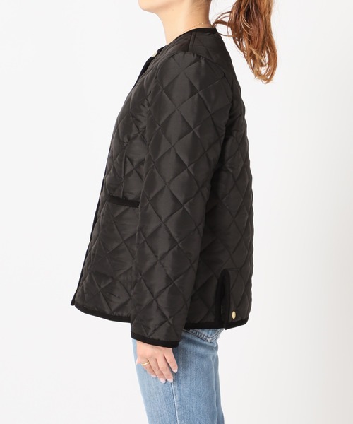 Traditional Weatherwear(トラディショナルウェザーウェア)の「《別注》【TRADITIONAL WEATHERWEAR 】ARKLEY:ブルゾン◆(ブルゾン・レディース・ベージュ/ブラック・36/34)」の22枚目の写真