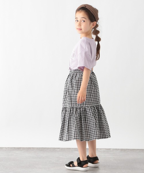 GLOBAL WORK（グローバルワーク）の「エアリーローンスカート/キッズ/956136（スカート・キッズ・ライトパープル/ブラック/その他・140cm/120cm/130cm/150cm/160cm/110cm/100cm）」の5枚目の写真