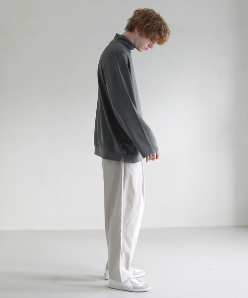 LILL（リル）の「ディープタックバルーントラウザーパンツ（その他パンツ・メンズ・ブラック/グレー/チャコール/グレー系・S/M/L/XL）」の20枚目の写真