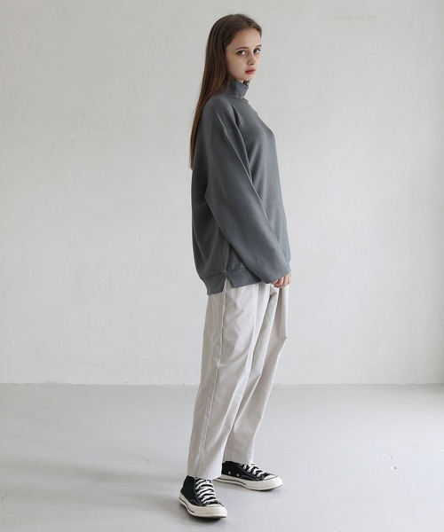 LILL（リル）の「ディープタックバルーントラウザーパンツ（その他パンツ・メンズ・ブラック/グレー/チャコール/グレー系・S/M/L/XL）」の14枚目の写真