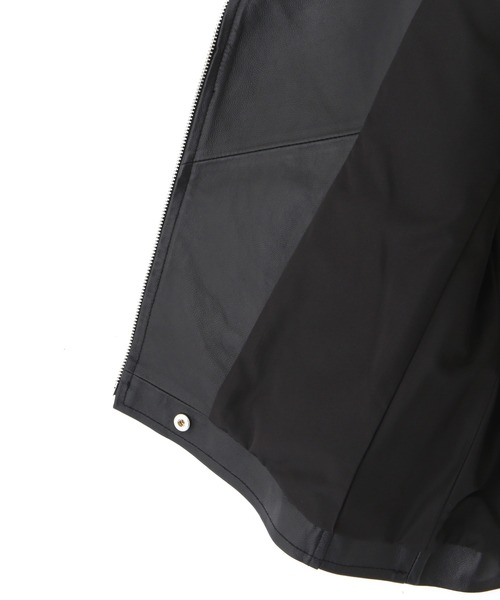 PROPORTION BODY DRESSING(プロポーションボディドレッシング)の「ラムレザーライダース / 1211255901(ライダースジャケット・レディース・ブラック・SMALL/MEDIUM)」の8枚目の写真