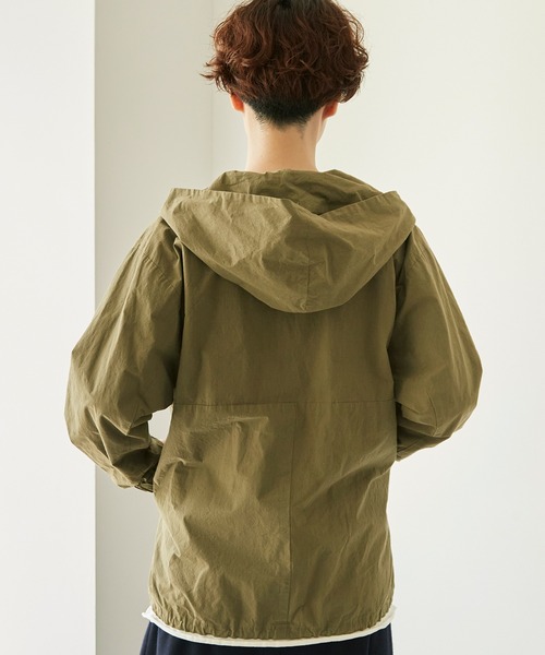 nitca(ニトカ)の「C/Nyハイカウントウェザー フードブルゾン(ブルゾン・レディース・ブラック/カーキ・FREE)」の20枚目の写真