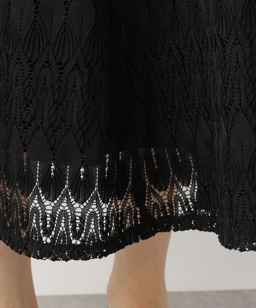 LEPSIM(レプシィム)の「レースロングスカート 957814(スカート・レディース・ブラック/ブラウン・FREE)」の13枚目の写真