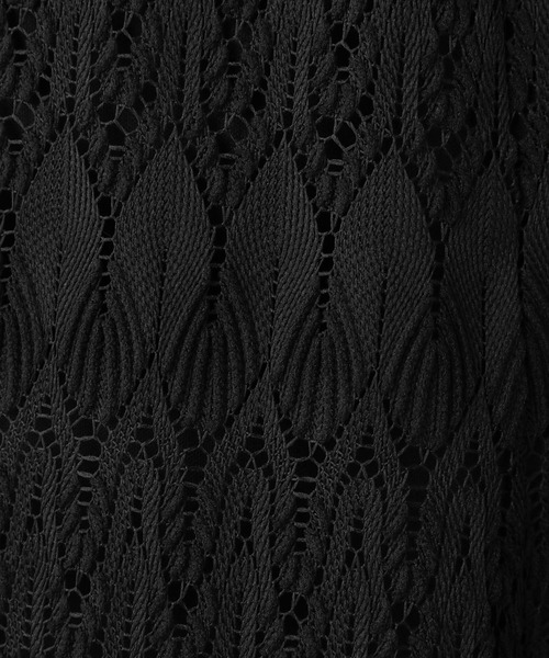 LEPSIM(レプシィム)の「レースロングスカート 957814(スカート・レディース・ブラック/ブラウン・FREE)」の5枚目の写真