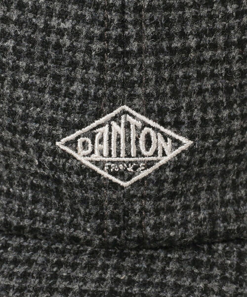B:MING by BEAMS（ビーミングバイビームス）の「DANTON / リサイクルウール 6パネル キャップ（キャップ・メンズ・チャコールグレー/ネイビー・ONE SIZE）」の4枚目の写真