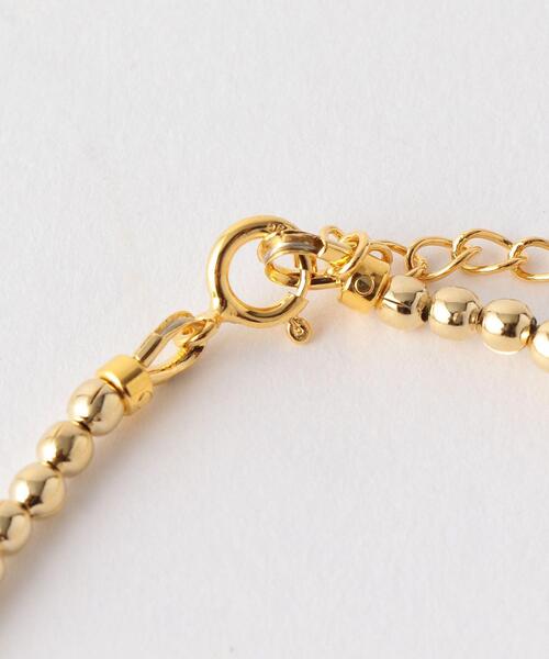 EMMEL REFINES（エメルリファインズ）の「＜ucalypt（ユーカリプト）＞ メタルパーツ ネックレス ＜ Select by EMMEL REFINES ＞（ネックレス・レディース・シルバー/ゴールド・FREE）」の4枚目の写真