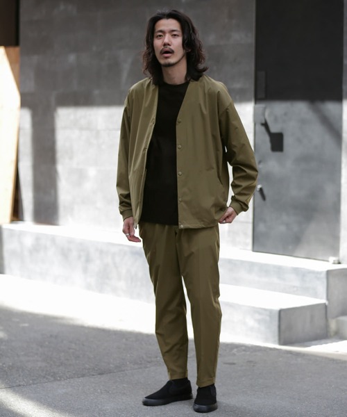 URBAN RESEARCH Sonny Label（アーバンリサーチサニーレーベル）の「『抗菌/撥水』テックセンプレアンクルパンツ（その他パンツ・メンズ・ブラック/カーキ・MEDIUM/LARGE）」の9枚目の写真