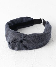 one'sterrace（ワンズテラス）の「◆リネン風カチューシャ（その他ヘアアクセサリー）」